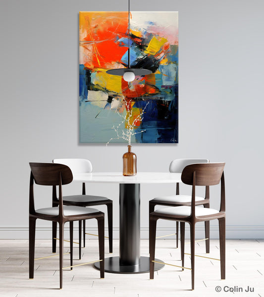 Large Canvas Art Ideas, Large Painting for Living Room, Original Contemporary Acrylic Art Painting, Buy Large Paintings Online, Simple Modern Art-ArtWorkCrafts.com