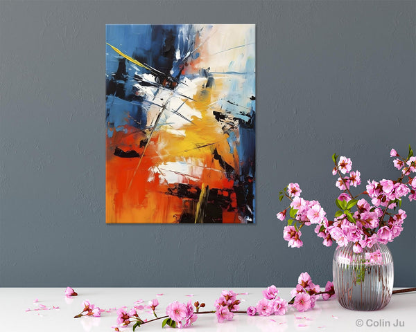Paintings for Living Room, Abstract Acrylic Painting, Abstract Painting Ideas for Bedroom, Original Abstract Canvas Paintings, Hand Painted Wall Painting-ArtWorkCrafts.com
