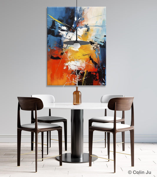 Paintings for Living Room, Abstract Acrylic Painting, Abstract Painting Ideas for Bedroom, Original Abstract Canvas Paintings, Hand Painted Wall Painting-ArtWorkCrafts.com