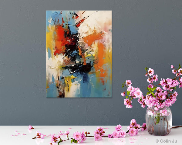 Hand Painted Acrylic Painting, Modern Contemporary Artwork, Original Wall Art Painting for Living Room, Acrylic Paintings for Dining Room-ArtWorkCrafts.com