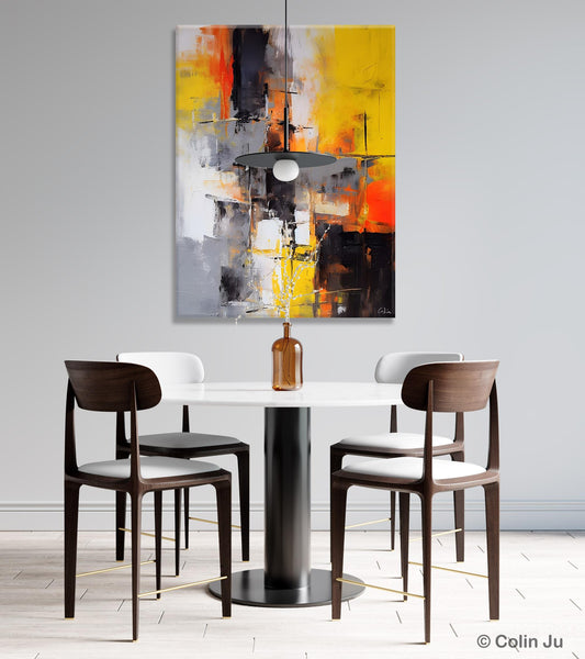 Living Room Wall Art Ideas, Modern Wall Art Paintings, Buy Abstract Paintings Online, Original Abstract Canvas Painting, Hand Painted Canvas Art-ArtWorkCrafts.com