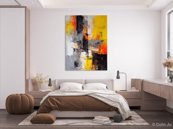 Living Room Wall Art Ideas, Modern Wall Art Paintings, Buy Abstract Paintings Online, Original Abstract Canvas Painting, Hand Painted Canvas Art-ArtWorkCrafts.com