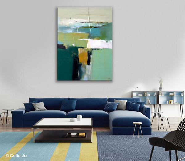 Extra Large Canvas Painting for Bedroom, Abstract Painting on Canvas, Contemporary Acrylic Paintings, Original Abstract Wall Art for Sale-ArtWorkCrafts.com