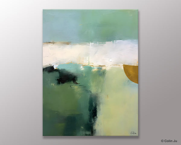 Abstract Painting on Canvas, Simple Modern Art, Contemporary Acrylic Paintings, Extra Large Canvas Painting for Bedroom, Original Abstract Wall Art for Sale-ArtWorkCrafts.com