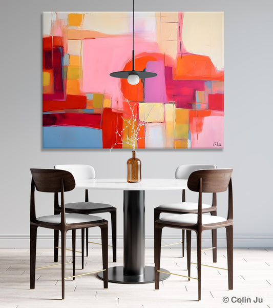 Living Room Abstract Paintings, Hand Painted Canvas Paintings, Original Modern Wall Art Paintings, Modern Acrylic Paintings on Canvas-ArtWorkCrafts.com