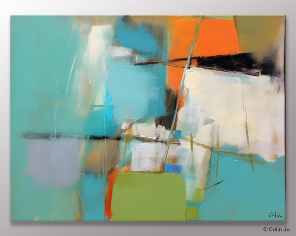 Large Wall Art Painting for Living Room, Contemporary Acrylic Painting on Canvas, Original Canvas Art, Modern Abstract Wall Paintings-ArtWorkCrafts.com