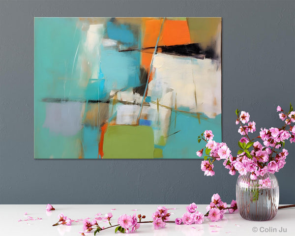 Large Wall Art Painting for Living Room, Contemporary Acrylic Painting on Canvas, Original Canvas Art, Modern Abstract Wall Paintings-ArtWorkCrafts.com