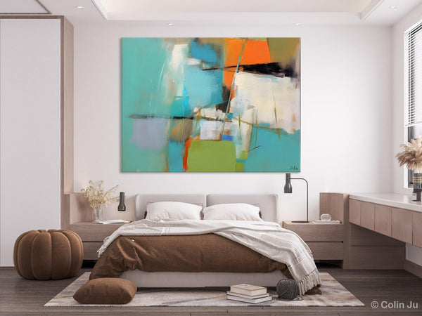 Large Wall Art Painting for Living Room, Contemporary Acrylic Painting on Canvas, Original Canvas Art, Modern Abstract Wall Paintings-ArtWorkCrafts.com