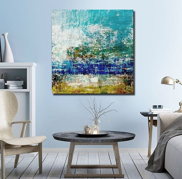 Acrylic Paintings for Bedroom, Living Room Canvas Painting, Large Abstract Paintings, Contemporary Modern Artwork, Simple Canvas Painting-ArtWorkCrafts.com
