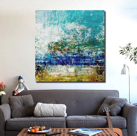 Acrylic Paintings for Bedroom, Living Room Canvas Painting, Large Abstract Paintings, Contemporary Modern Artwork, Simple Canvas Painting-ArtWorkCrafts.com