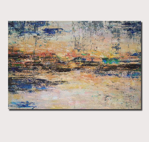 Acrylic Paintings for Living Room, Simple Modern Art, Abstract Acrylic Painting, Contemporary Wall Art Paintings, Buy Paintings Online-ArtWorkCrafts.com