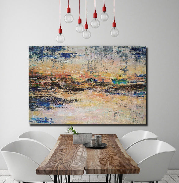 Acrylic Paintings for Living Room, Simple Modern Art, Abstract Acrylic Painting, Contemporary Wall Art Paintings, Buy Paintings Online-ArtWorkCrafts.com