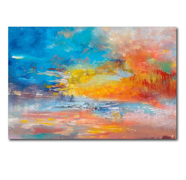 Large Paintings for Living Room, Buy Paintings Online, Wall Art Paintings for Bedroom, Simple Modern Art, Simple Abstract Art-ArtWorkCrafts.com