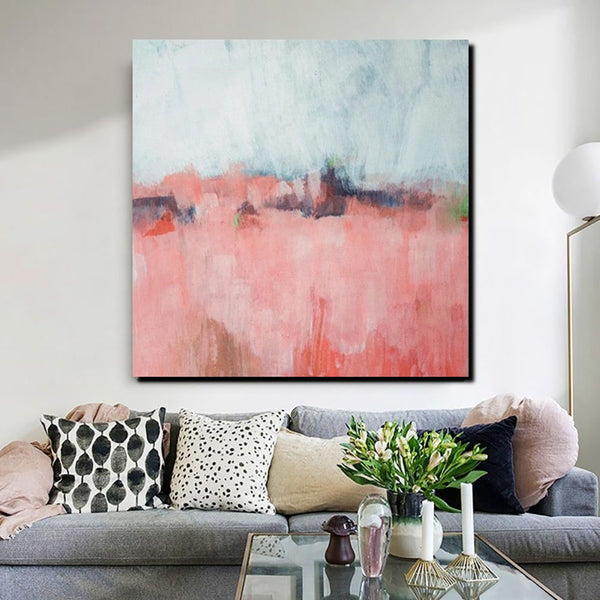 Simple Abstract Paintings, Contemporary Wall Art Paintings for Living Room, Bedroom Acrylic Paintings, Hand Painted Canvas Art, Buy Art Online-ArtWorkCrafts.com