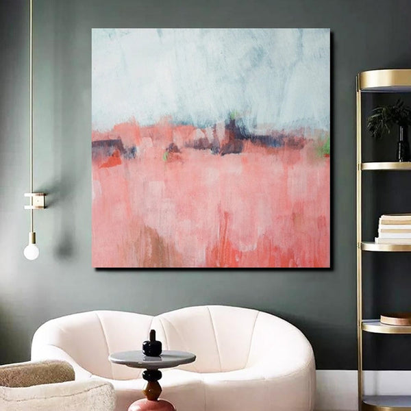 Simple Abstract Paintings, Contemporary Wall Art Paintings for Living Room, Bedroom Acrylic Paintings, Hand Painted Canvas Art, Buy Art Online-ArtWorkCrafts.com