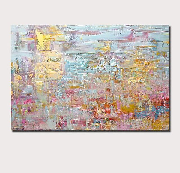 Hand Painted Wall Art, Simple Painting Ideas for Living Room, Acrylic Paintings for Bedroom-ArtWorkCrafts.com