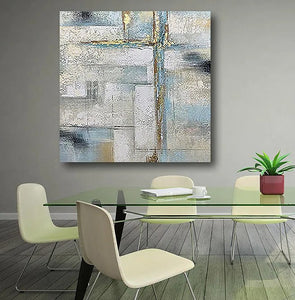 Simple Painting Ideas for Living Room, Acrylic Painting on Canvas, Large Paintings for Office, Buy Paintings Online, Oversized Canvas Paintings-ArtWorkCrafts.com