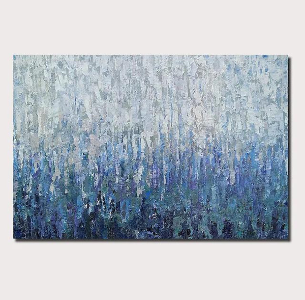 Simple Painting Ideas for Bedroom, Palette Knife Paintings, Hand Painted Canvas Art, Modern Paintings for Living Room-ArtWorkCrafts.com