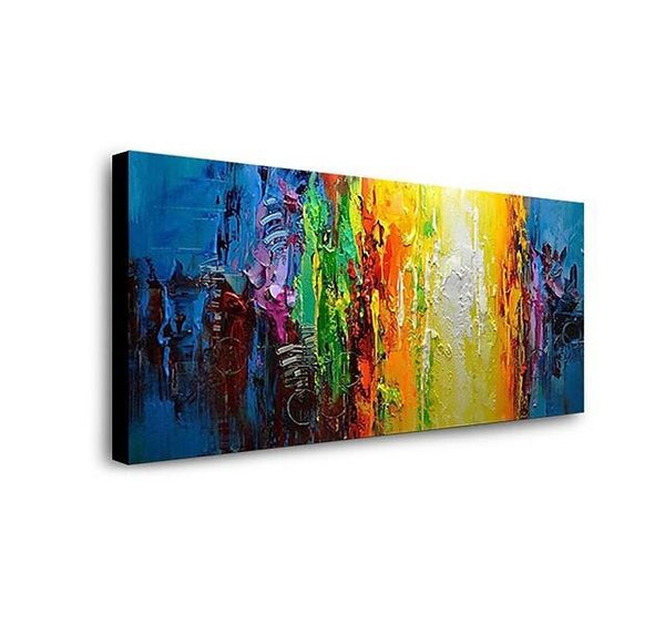 Contemporary Wall Art Paintings, Simple Modern Paintings for Living Room, Large Acrylic Paintings for Living Room-ArtWorkCrafts.com