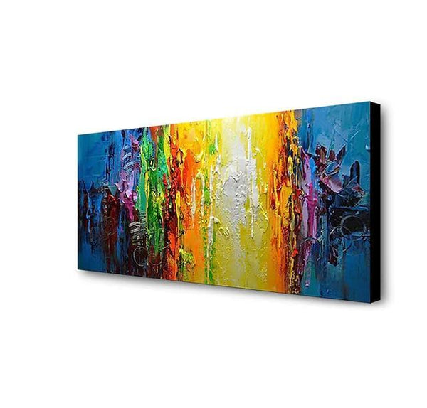 Contemporary Wall Art Paintings, Simple Modern Paintings for Living Room, Large Acrylic Paintings for Living Room-ArtWorkCrafts.com