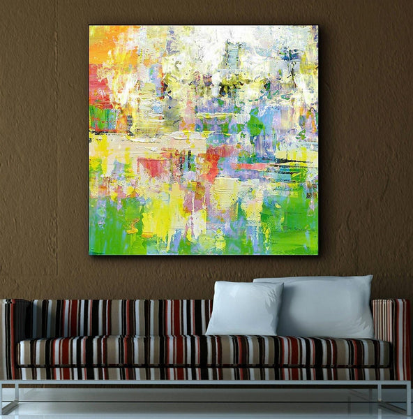 Simple Modern Art, Abstract Paintings for Living Room, Simple Abstract Art, Hand Painted Canvas Painting, Bedroom Wall Art Ideas, Large Acrylic Paintings-ArtWorkCrafts.com