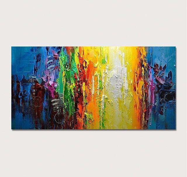 Contemporary Wall Art Paintings, Simple Modern Paintings for Living Room, Large Acrylic Paintings for Living Room-ArtWorkCrafts.com