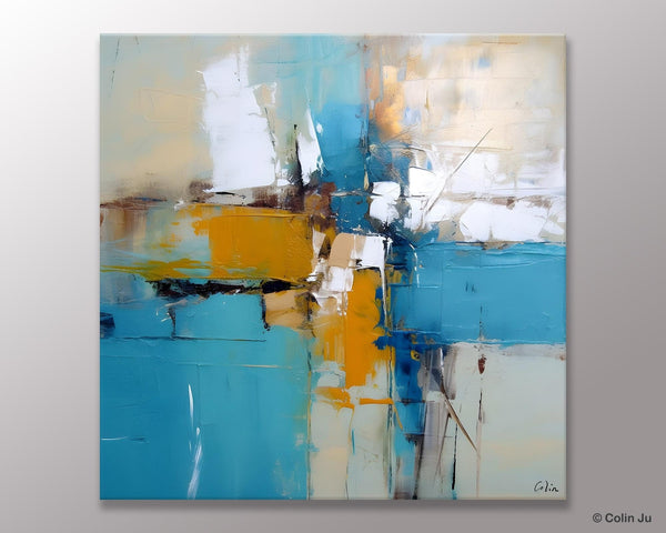Large Abstract Painting for Bedroom, Original Modern Wall Art Paintings, Oversized Contemporary Canvas Paintings, Modern Acrylic Artwork-ArtWorkCrafts.com