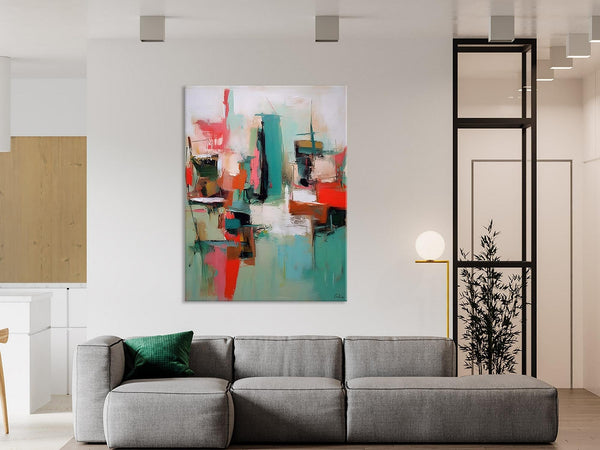 Extra Large Painting for Sale, Huge Contemporary Acrylic Paintings, Extra Large Canvas Paintings, Original Abstract Painting, Impasto Art-ArtWorkCrafts.com