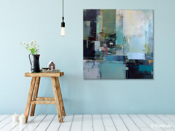 Original Modern Paintings, Contemporary Canvas Art, Modern Acrylic Artwork, Buy Art Paintings Online, Large Abstract Painting for Bedroom-ArtWorkCrafts.com