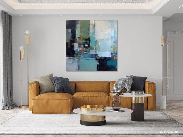 Original Modern Paintings, Contemporary Canvas Art, Modern Acrylic Artwork, Buy Art Paintings Online, Large Abstract Painting for Bedroom-ArtWorkCrafts.com