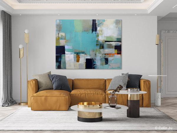 Modern Wall Art Ideas for Living Room, Extra Large Canvas Paintings, Original Abstract Painting, Impasto Art, Contemporary Acrylic Paintings-ArtWorkCrafts.com