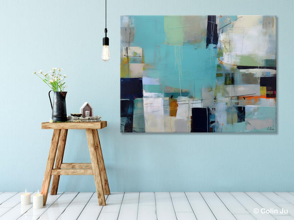 Modern Wall Art Ideas for Living Room, Extra Large Canvas Paintings, Original Abstract Painting, Impasto Art, Contemporary Acrylic Paintings-ArtWorkCrafts.com