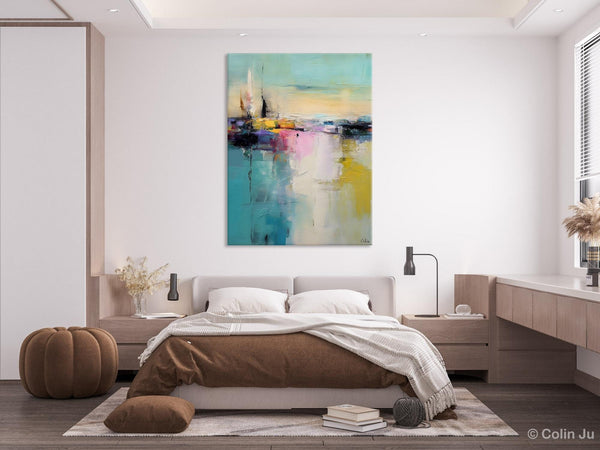 Heavy Texture Canvas Art, Abstract Paintings, Large Contemporary Wall Art, Extra Large Paintings for Living Room, Original Modern Painting-ArtWorkCrafts.com