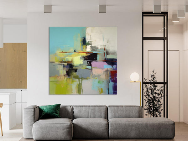 Original Modern Wall Art, Modern Canvas Paintings, Contemporary Canvas Art, Modern Acrylic Artwork, Large Abstract Painting for Bedroom-ArtWorkCrafts.com