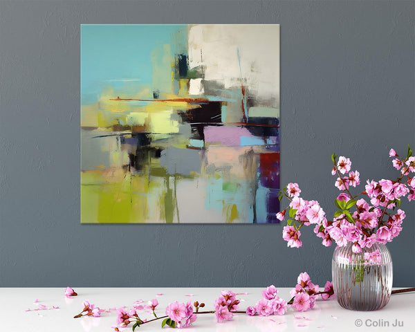 Original Modern Wall Art, Modern Canvas Paintings, Contemporary Canvas Art, Modern Acrylic Artwork, Large Abstract Painting for Bedroom-ArtWorkCrafts.com