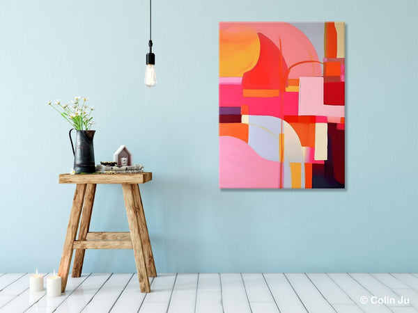 Contemporary Acrylic Painting on Canvas, Modern Wall Art Paintings, Canvas Paintings for Bedroom, Large Original Art, Buy Wall Art Online-ArtWorkCrafts.com
