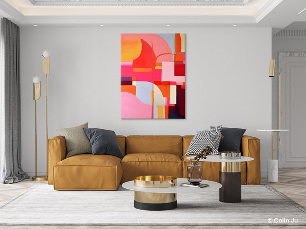Contemporary Acrylic Painting on Canvas, Modern Wall Art Paintings, Canvas Paintings for Bedroom, Large Original Art, Buy Wall Art Online-ArtWorkCrafts.com