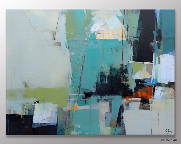 Oversized Canvas Paintings, Original Abstract Art, Large Wall Art Ideas for Living Room, Hand Painted Canvas Art, Contemporary Acrylic Art-ArtWorkCrafts.com