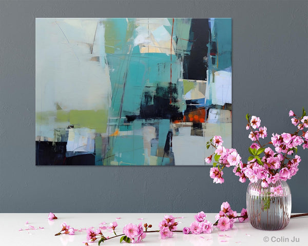 Oversized Canvas Paintings, Original Abstract Art, Large Wall Art Ideas for Living Room, Hand Painted Canvas Art, Contemporary Acrylic Art-ArtWorkCrafts.com