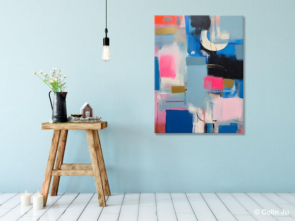 Large Painting Ideas for Living Room, Large Original Canvas Art, Contemporary Acrylic Painting on Canvas, Modern Abstract Wall Art Paintings-ArtWorkCrafts.com