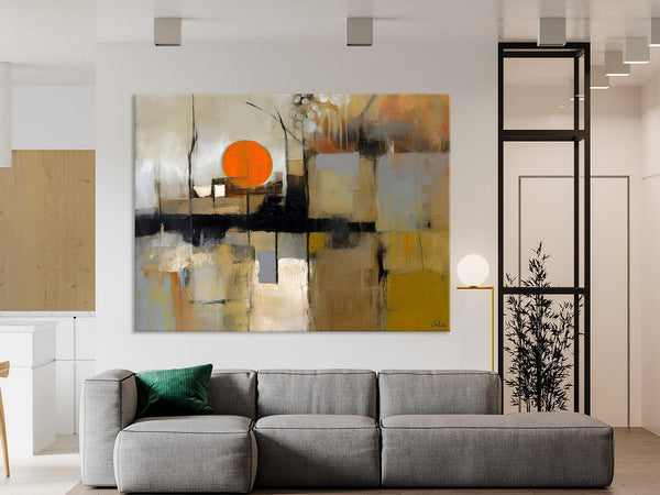 Large Wall Art Ideas for Living Room, Hand Painted Canvas Art, Oversized Canvas Paintings, Original Abstract Art, Contemporary Acrylic Art-ArtWorkCrafts.com