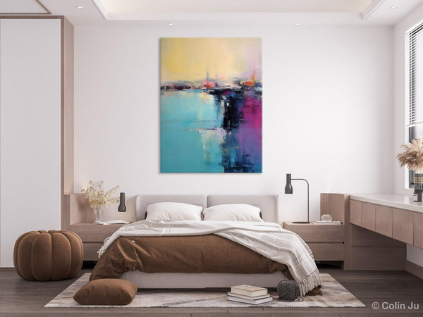 Large Original Artwork, Contemporary Acrylic Painting on Canvas, Large Wall Art Paintings for Living Room, Modern Canvas Art Paintings-ArtWorkCrafts.com