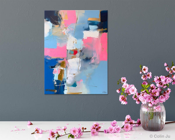 Large Art Painting for Living Room, Original Canvas Art, Contemporary Acrylic Painting on Canvas, Oversized Modern Abstract Wall Paintings-ArtWorkCrafts.com