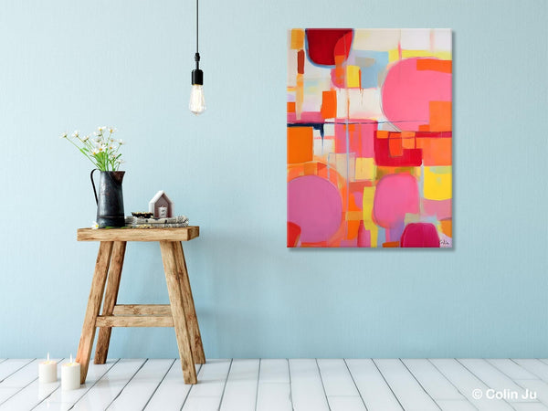 Large Contemporary Wall Art, Extra Large Paintings for Bedroom, Abstract Wall Paintings, Heavy Texture Canvas Art, Original Modern Painting-ArtWorkCrafts.com