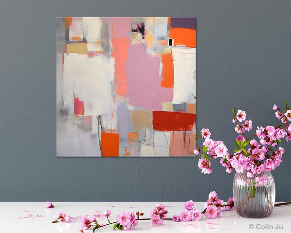 Modern Acrylic Paintings, Original Modern Paintings, Contemporary Canvas Art for Living Room, Extra Large Abstract Paintings on Canvas-ArtWorkCrafts.com