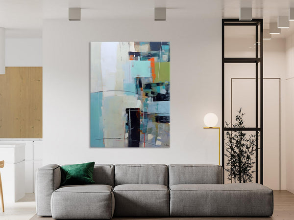 Abstract Wall Paintings, Large Contemporary Wall Art, Extra Large Paintings for Bedroom, Hand Painted Canvas Art, Original Modern Painting-ArtWorkCrafts.com