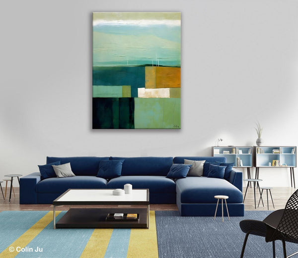 Large Wall Art Painting for Bedroom, Original Canvas Artwork, Contemporary Acrylic Painting on Canvas, Oversized Abstract Wall Art Paintings-ArtWorkCrafts.com