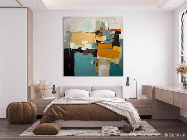 Contemporary Canvas Art for Living Room, Modern Acrylic Paintings, Original Modern Paintings, Extra Large Abstract Paintings on Canvas-ArtWorkCrafts.com
