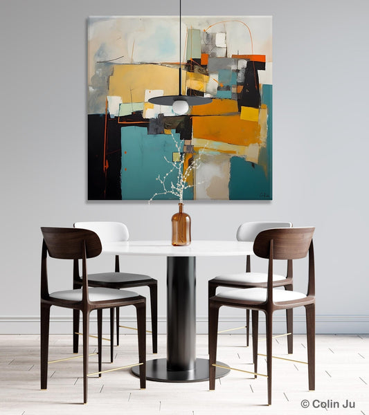 Contemporary Canvas Art for Living Room, Modern Acrylic Paintings, Original Modern Paintings, Extra Large Abstract Paintings on Canvas-ArtWorkCrafts.com