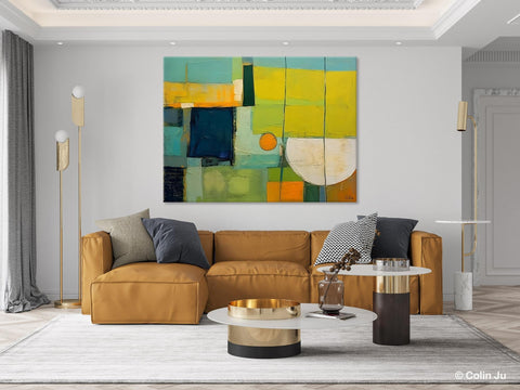 Contemporary Acrylic Paintings, Hand Painted Original Canvas Wall Art, Large Canvas Art Painting for Bedroom, Huge Modern Abstract Paintings-ArtWorkCrafts.com